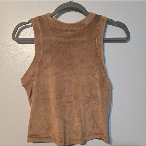 Skims Velour Honey Crew Neck Tank Small - Picture 2 of 4